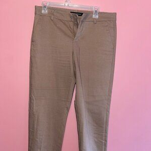 Liverpool Holly Welt Pocket Trouser in Tan Dot